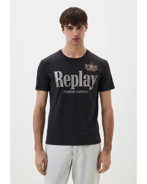 Ανδρικό T-shirt Replay M6820 563 T-SHIRTS Ανδρικό T-shirt Replay M6820 563 T-SHIRTS