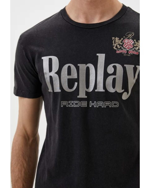 Ανδρικό T-shirt Replay M6820 563 T-SHIRTS Ανδρικό T-shirt Replay M6820 563 T-SHIRTS