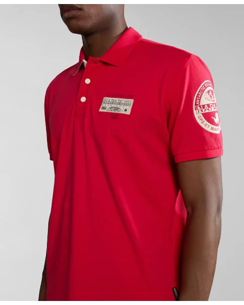Ανδρική Μπλούζα Πόλο Napapijri AMUNDSEN NP0A4H6AR25 POLO T-SHIRTS Ανδρική Μπλούζα Πόλο Napapijri AMUNDSEN NP0A4H6AR25 POLO T-SHIRTS
