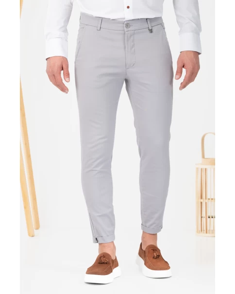 Ανδρικό Παντελόνι Chino Vittorio 500-24-ALTO Grey ΠΑΝΤΕΛΟΝΙΑ ΥΦΑΣΜΑ Ανδρικό Παντελόνι Chino Vittorio 500-24-ALTO Grey ΠΑΝΤΕΛΟΝΙΑ ΥΦΑΣΜΑ