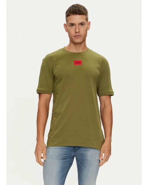 Ανδρικό T-shirt HUGO Diragolino212 50447978 386 T-SHIRTS Ανδρικό T-shirt HUGO Diragolino212 50447978 386 T-SHIRTS