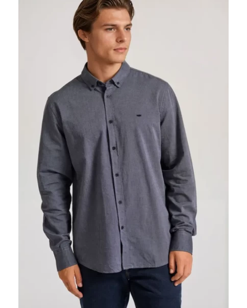Ανδρικό Πουκάμισο Oxford Funky Buddha FBM010-001-05