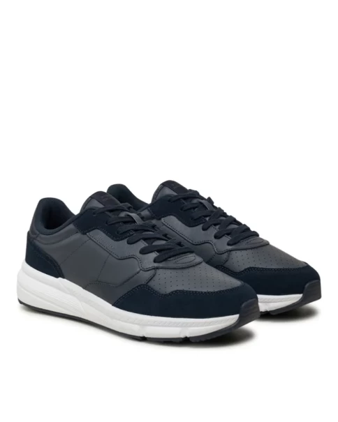 Ανδρικά Δερμάτινα Sneakers Tommy Hilfiger Faston FM0FM05216 Blue Ανδρικά Δερμάτινα Sneakers Tommy Hilfiger Faston FM0FM05216 Blue