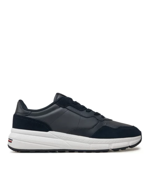Ανδρικά Δερμάτινα Sneakers Tommy Hilfiger Faston FM0FM05216 Blue Ανδρικά Δερμάτινα Sneakers Tommy Hilfiger Faston FM0FM05216 Blue