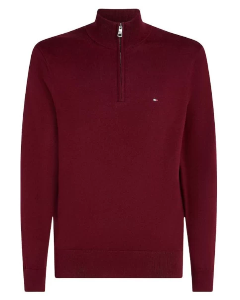Ανδρικό Πλεκτό Zip Tommy Hilfiger MW0MW28049 KNITWEAR Ανδρικό Πλεκτό Zip Tommy Hilfiger MW0MW28049 KNITWEAR