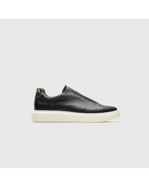 Ανδρικά Δερμάτινα Slip-On Παπούτσια AMBITIOUS 10441B-4848AM CASUAL-SNEAKERS Ανδρικά Δερμάτινα Slip-On Παπούτσια AMBITIOUS 10441B-4848AM CASUAL-SNEAKERS