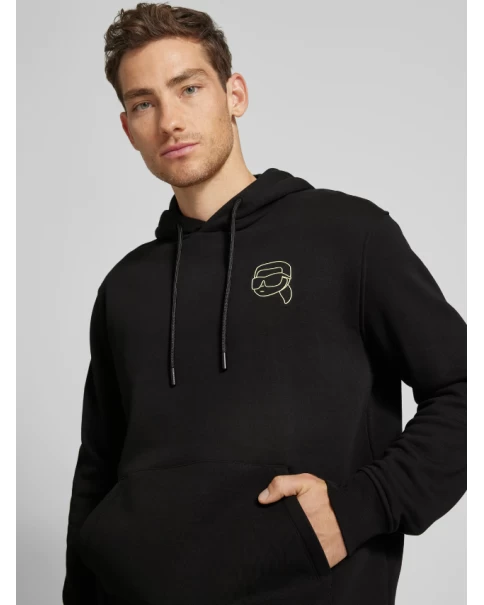 Ανδρικό Φούτερ με κουκούλα Karl Lagerfeld 705442 544908 990 SWEATSHIRTS & HOODIES