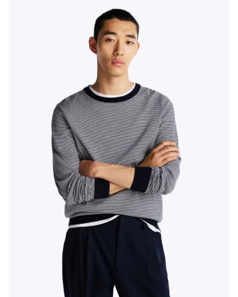 Ανδρικό Ριγέ Πλεκτό Tommy Hilfiger MW0MW33524