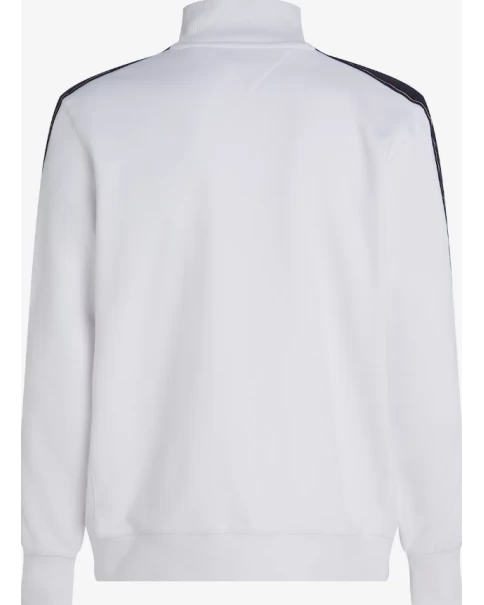 Ανδρική Φούτερ Ζακέτα Tommy Hilfiger MW0MW37468 White CARDIGANS Ανδρική Φούτερ Ζακέτα Tommy Hilfiger MW0MW37468 White CARDIGANS