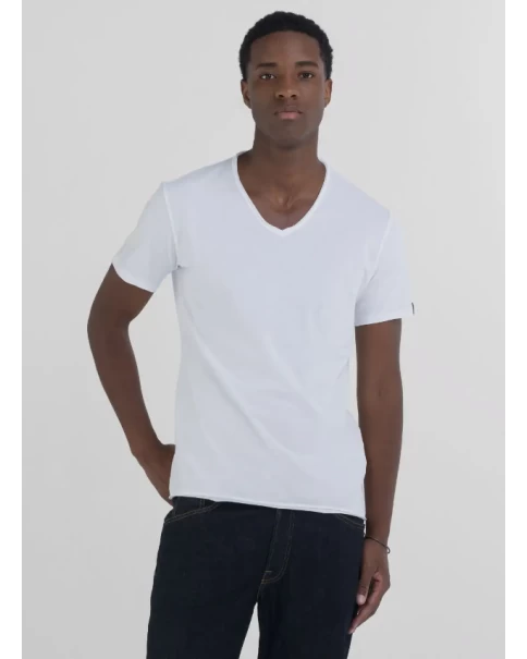Ανδρικό T-shirt με V Replay M3591A 0000 2660