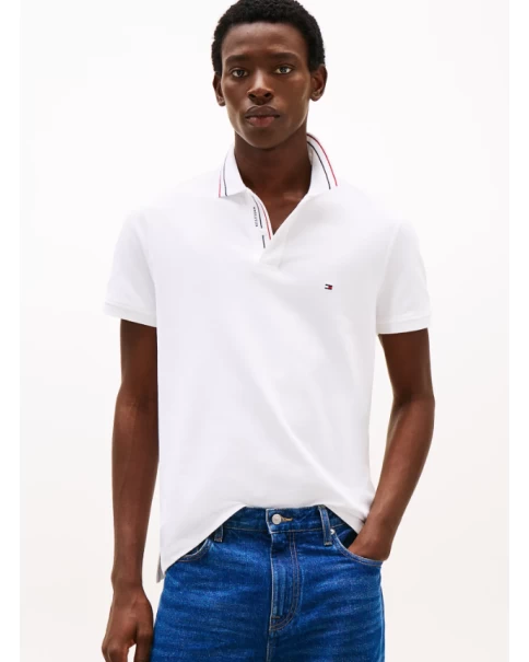Ανδρική Μπλούζα Πόλο Tommy Hilfiger MW0MW38459 ΜΠΛΟΥΖΕΣ POLO Ανδρική Μπλούζα Πόλο Tommy Hilfiger MW0MW38459 ΜΠΛΟΥΖΕΣ POLO
