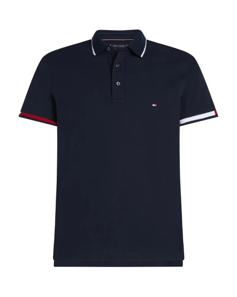 Ανδρική Μπλούζα Πόλο Tommy Hilfiger MW0MW38458 Ανδρική Μπλούζα Πόλο Tommy Hilfiger MW0MW38458