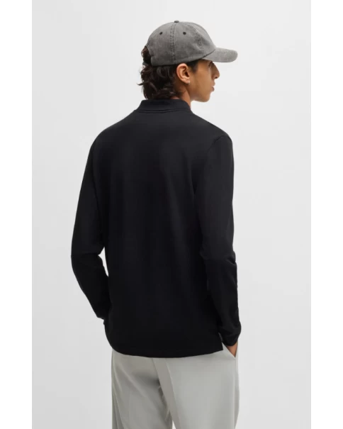 Ανδρική Μπλούζα Πόλο Μακρύ Μανίκι HUGO Derrikos 50532067 001 POLO T-SHIRTS Ανδρική Μπλούζα Πόλο Μακρύ Μανίκι HUGO Derrikos 50532067 001 POLO T-SHIRTS