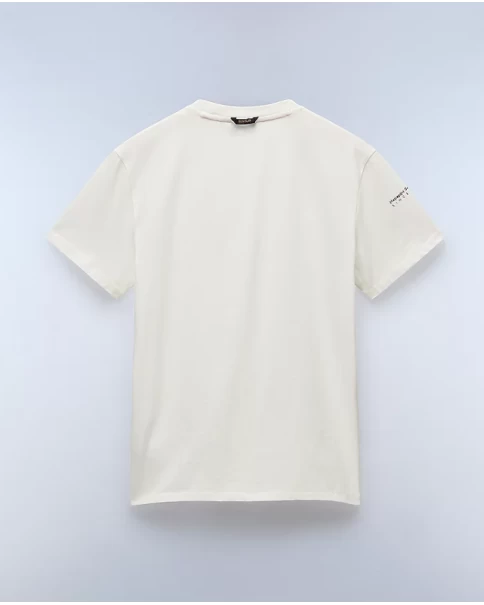 Ανδρική Μπλούζα Μονόχρωμη Napapijri Badge NP0A4I3N206 T-SHIRTS