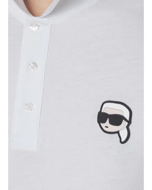 Ανδρική Λευκή Πόλο Μπλούζα Karl Lagerfeld 745710 500224 ΜΠΛΟΥΖΕΣ POLO Ανδρική Λευκή Πόλο Μπλούζα Karl Lagerfeld 745710 500224 ΜΠΛΟΥΖΕΣ POLO