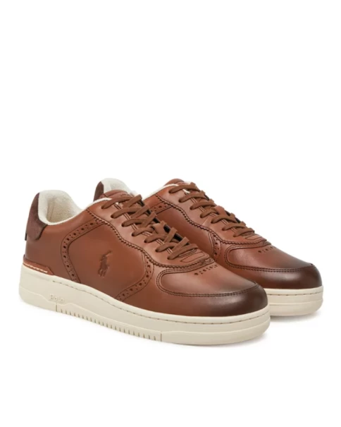 Ανδρικό Δερμάτινο Παπούτσι Polo Ralph Lauren MASTR CT BRO 809960990002 CASUAL-SNEAKERS Ανδρικό Δερμάτινο Παπούτσι Polo Ralph Lauren MASTR CT BRO 809960990002 CASUAL-SNEAKERS