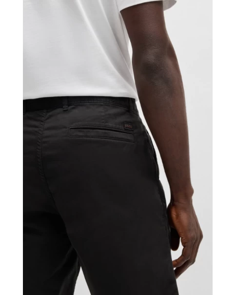 Ανδρική Μαύρη Βερμούδα Boss Chino 50536723 BERMUDAS Ανδρική Μαύρη Βερμούδα Boss Chino 50536723 BERMUDAS