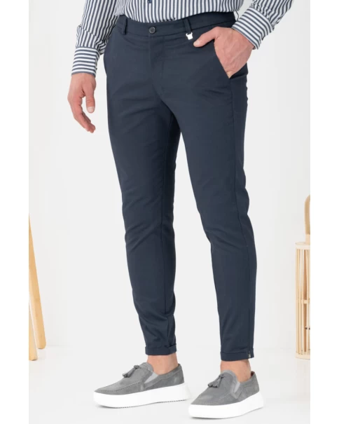 Ανδρικό Παντελόνι Chino Vittorio 500-24-ALTO Blue ΠΑΝΤΕΛΟΝΙΑ ΥΦΑΣΜΑ Ανδρικό Παντελόνι Chino Vittorio 500-24-ALTO Blue ΠΑΝΤΕΛΟΝΙΑ ΥΦΑΣΜΑ
