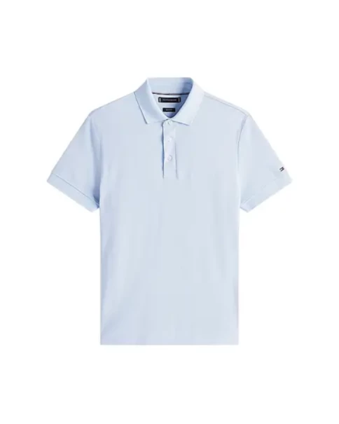 Ανδρική Μπλούζα Πόλο Tommy Hilfiger MW0MW38456 Breezy Blue Ανδρική Μπλούζα Πόλο Tommy Hilfiger MW0MW38456 Breezy Blue