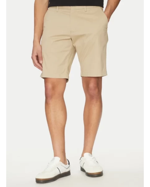 Ανδρική Βερμούδα Chino Tommy Hilfiger HARLEM MW0MW23568 Beige/Black BERMUDAS Ανδρική Βερμούδα Chino Tommy Hilfiger HARLEM MW0MW23568 Beige/Black BERMUDAS