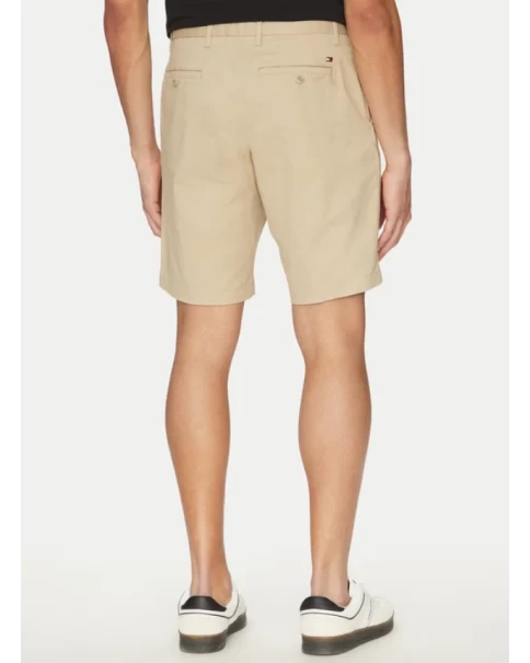 Ανδρική Βερμούδα Chino Tommy Hilfiger HARLEM MW0MW23568 Beige/Black BERMUDAS Ανδρική Βερμούδα Chino Tommy Hilfiger HARLEM MW0MW23568 Beige/Black BERMUDAS