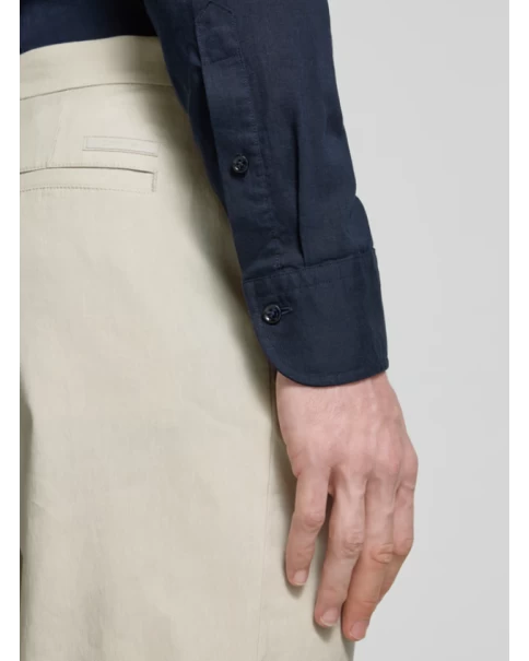 Ανδρικό Παντελόνι Linen Lyocell Stretch Calvin Klein K10K114098 TROUSERS Ανδρικό Παντελόνι Linen Lyocell Stretch Calvin Klein K10K114098 TROUSERS