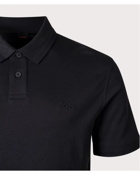 Ανδρικό Polo BOSS Pe Interlock 50520109 POLO T-SHIRTS Ανδρικό Polo BOSS Pe Interlock 50520109 POLO T-SHIRTS