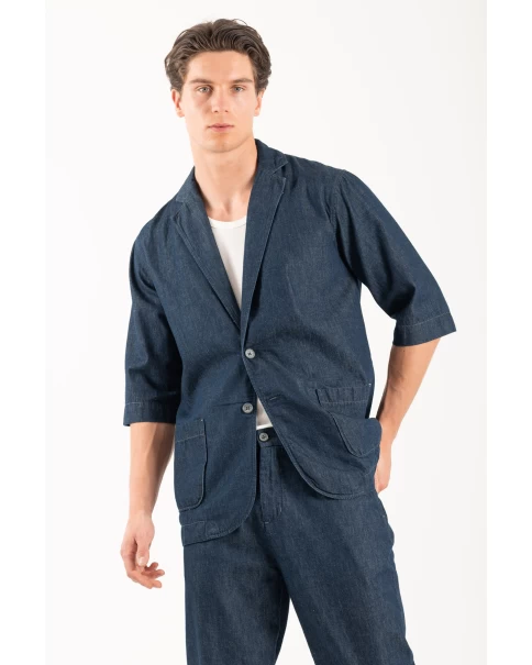 Ανδρικό Overshirt Denim Vittorio 300-25-Vieste OVERSHIRT Ανδρικό Overshirt Denim Vittorio 300-25-Vieste OVERSHIRT