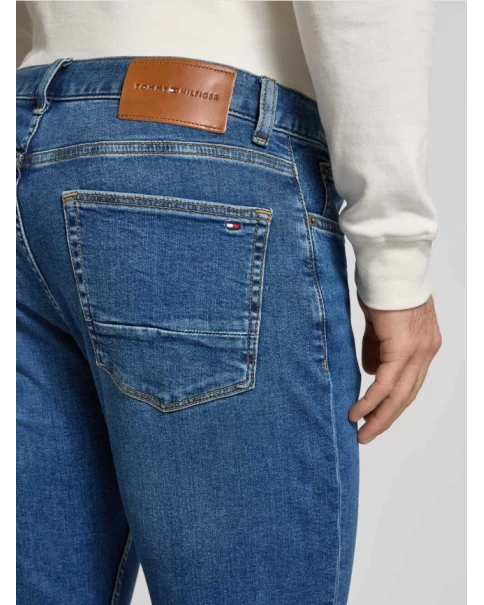 Ανδρικό Jean Παντελόνι Tommy Hilfiger Bleecker MW0MW39041 Mid Blue JEANS