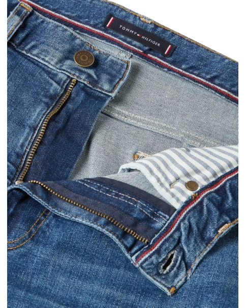Ανδρικό Jean Παντελόνι Tommy Hilfiger Bleecker MW0MW39041 Mid Blue JEANS