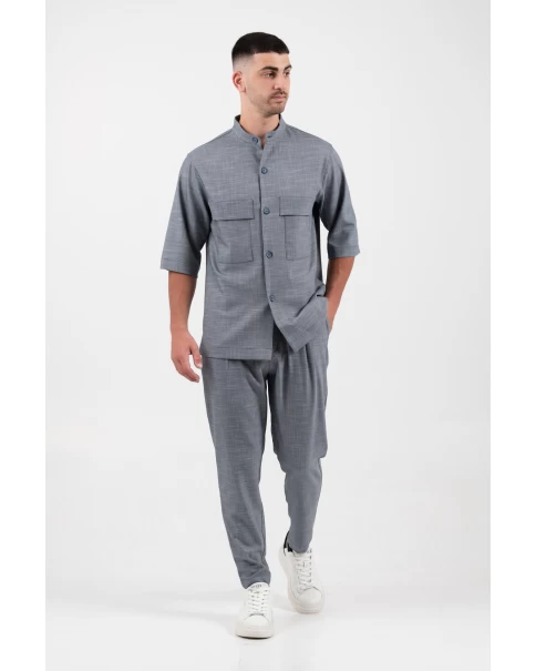 Ανδρικό Μάο Overshirt Vittorio 300-25-BOSA Ανδρικό Μάο Overshirt Vittorio 300-25-BOSA