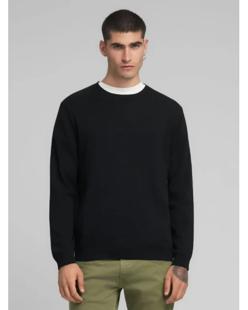 Ανδρικό Πλεκτό Cotton Replay UK4851 G22578 098 Ανδρικό Πλεκτό Cotton Replay UK4851 G22578 098