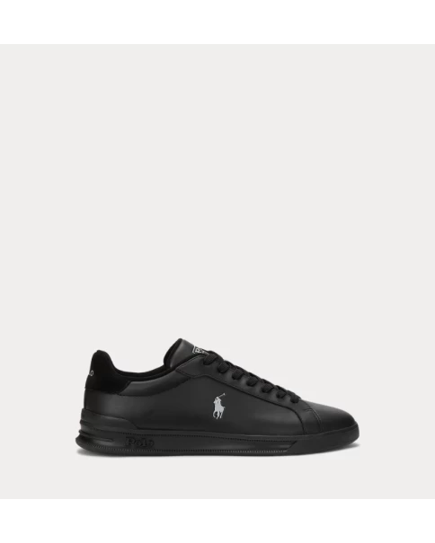 Ανδρικά Παπούτσια Polo Ralph Lauren HRT CRT 809965072002 BLK/GRY CASUAL-SNEAKERS Ανδρικά Παπούτσια Polo Ralph Lauren HRT CRT 809965072002 BLK/GRY CASUAL-SNEAKERS
