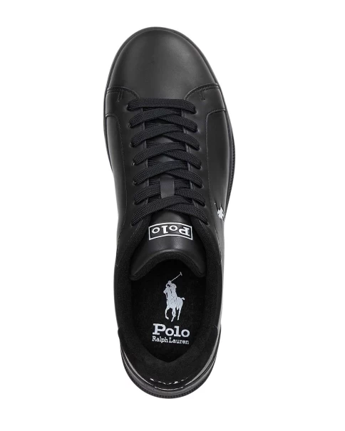 Ανδρικά Παπούτσια Polo Ralph Lauren HRT CRT 809965072002 BLK/GRY CASUAL-SNEAKERS Ανδρικά Παπούτσια Polo Ralph Lauren HRT CRT 809965072002 BLK/GRY CASUAL-SNEAKERS