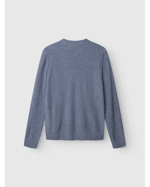 Ανδρικό Πουλόβερ Gabba Tokota Aico 11739 Vintage Indigo KNITWEAR Ανδρικό Πουλόβερ Gabba Tokota Aico 11739 Vintage Indigo KNITWEAR