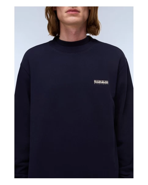 Ανδρικό Φούτερ Crewneck Napapijri B-SMALL BOX NP0A88TP1761 Blue Marine ΦΟΥΤΕΡ & HOODIES Ανδρικό Φούτερ Crewneck Napapijri B-SMALL BOX NP0A88TP1761 Blue Marine ΦΟΥΤΕΡ & HOODIES