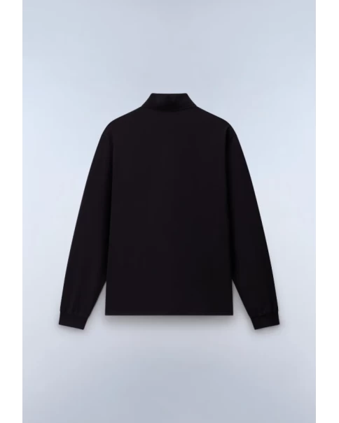 Ανδρική Μπλούζα Πόλο Napapijri BADGE NP0A892G941 Black ΜΠΛΟΥΖΕΣ POLO Ανδρική Μπλούζα Πόλο Napapijri BADGE NP0A892G941 Black ΜΠΛΟΥΖΕΣ POLO