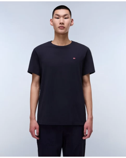 Ανδρική Μονόχρωμη Μπλούζα Napapijri SALIS NP0A4H8D1761 Blue Marine T-SHIRTS Ανδρική Μονόχρωμη Μπλούζα Napapijri SALIS NP0A4H8D1761 Blue Marine T-SHIRTS