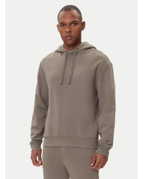 Ανδρικό Φούτερ με κουκούλα Hugo Dapo 50486478 032 Medium Grey SWEATSHIRTS & HOODIES