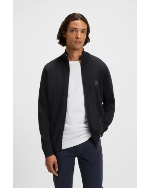 Ανδρική Πλεκτή Ζακέτα με Κασμίρι BOSS Kanozip 404 CARDIGANS Ανδρική Πλεκτή Ζακέτα με Κασμίρι BOSS Kanozip 404 CARDIGANS
