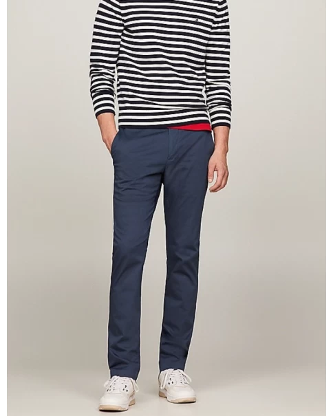 Ανδρικό Chino Παντελόνι Tommy Hilfiger Bleecker Printed MW0MW39701 Desert Sky TROUSERS Ανδρικό Chino Παντελόνι Tommy Hilfiger Bleecker Printed MW0MW39701 Desert Sky TROUSERS