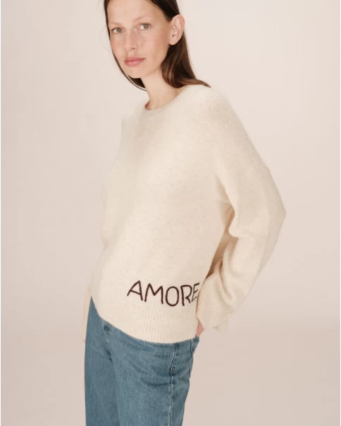 Γυναικείο Πλεκτό Grace & Mila Saints choc