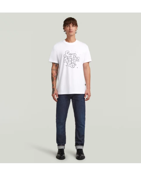 Άνδρικό T-shirt G-STAR HD PRINT D26824-D975-110 T-SHIRTS Άνδρικό T-shirt G-STAR HD PRINT D26824-D975-110 T-SHIRTS