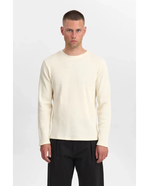 Ανδρική Μπλούζα Anerkjendt Akkikki Waffle 901755