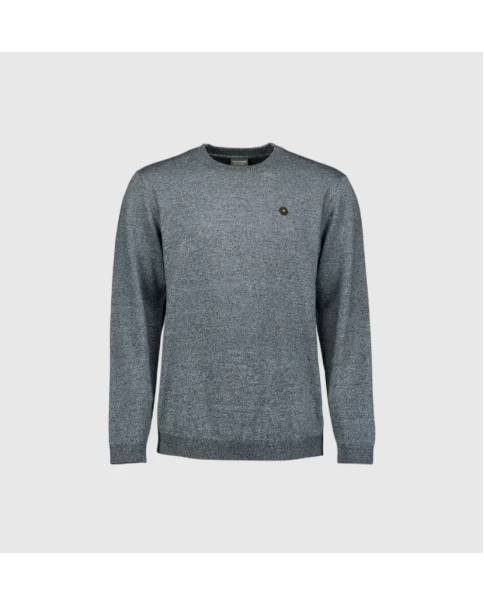 Ανδρική Πλεκτή Μπλούζα No Excess N2180 Dusty Blue Ανδρική Πλεκτή Μπλούζα No Excess N2180 Dusty Blue