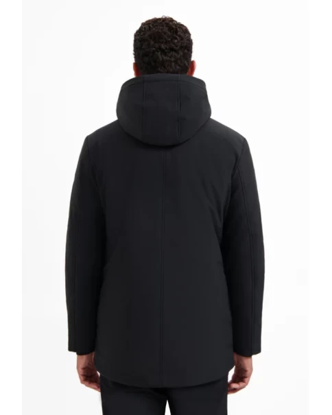 Ανδρικό Μαύρο Μπουφάν No Excess 29630818sn ΜΠΟΥΦΑΝ