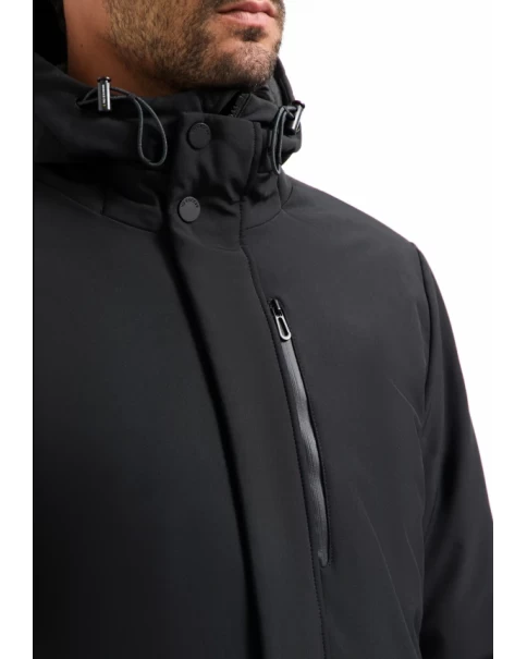 Ανδρικό Μαύρο Μπουφάν No Excess 29630818sn ΜΠΟΥΦΑΝ