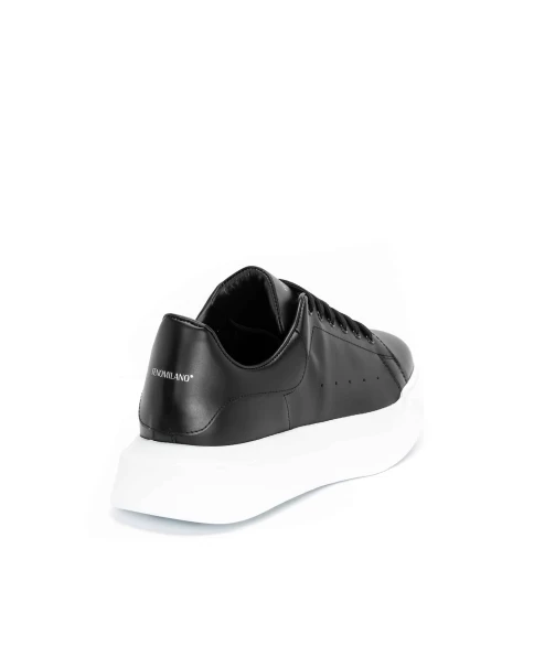 Ανδρικά Μαύρα Δερμάτινα Παπούτσια Fenomilano 2317 CASUAL-SNEAKERS Ανδρικά Μαύρα Δερμάτινα Παπούτσια Fenomilano 2317 CASUAL-SNEAKERS