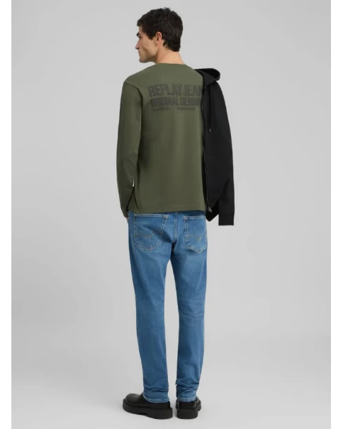 Μπλούζα Μακρυμάνικη Ανδρική Replay M3300 849 T-SHIRTS LONG SLEEVE Μπλούζα Μακρυμάνικη Ανδρική Replay M3300 849 T-SHIRTS LONG SLEEVE