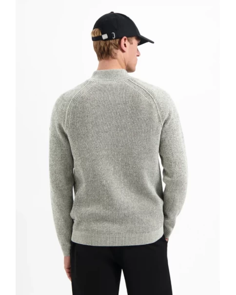 Ανδρική σενίλ Μπλούζα με zip No Excess 29210967sn kit ΠΛΕΚΤΑ Ανδρική σενίλ Μπλούζα με zip No Excess 29210967sn kit ΠΛΕΚΤΑ